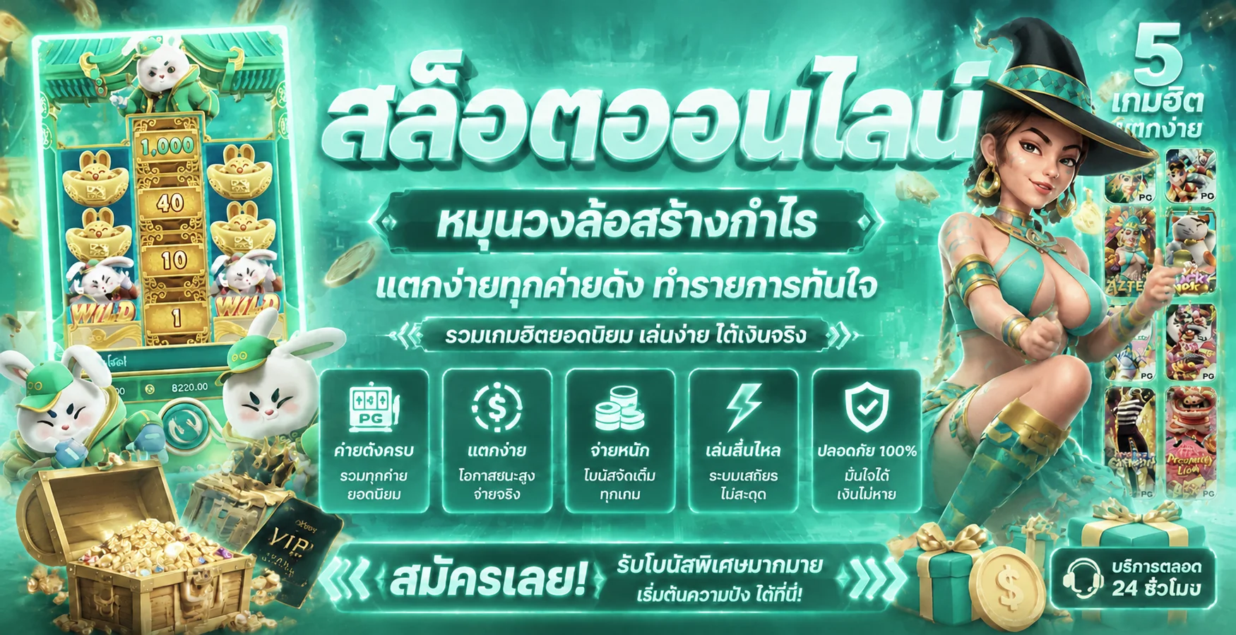 สล็อตออนไลน์ KINGPLAY168 รวมค่ายเกมสล็อตเว็บตรงแตกง่าย
